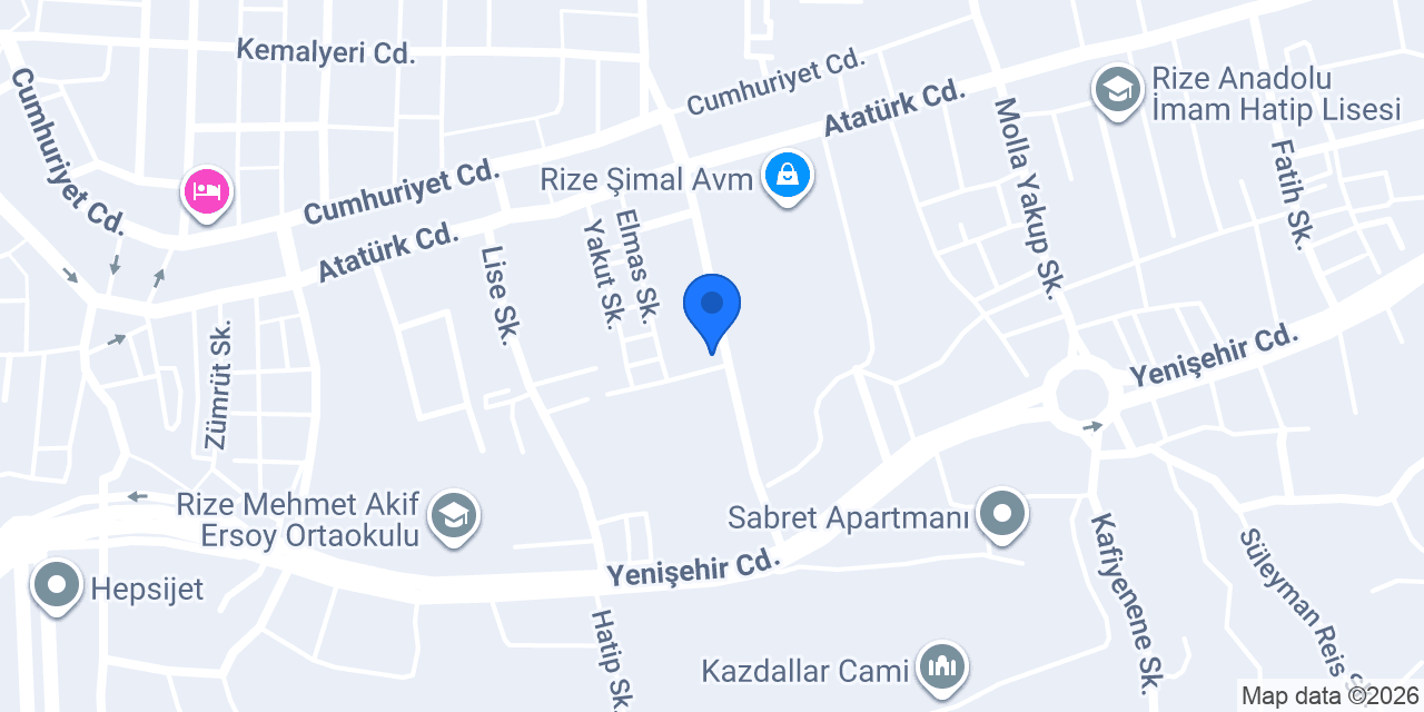 Kotiloğlu Otomotiv konumu