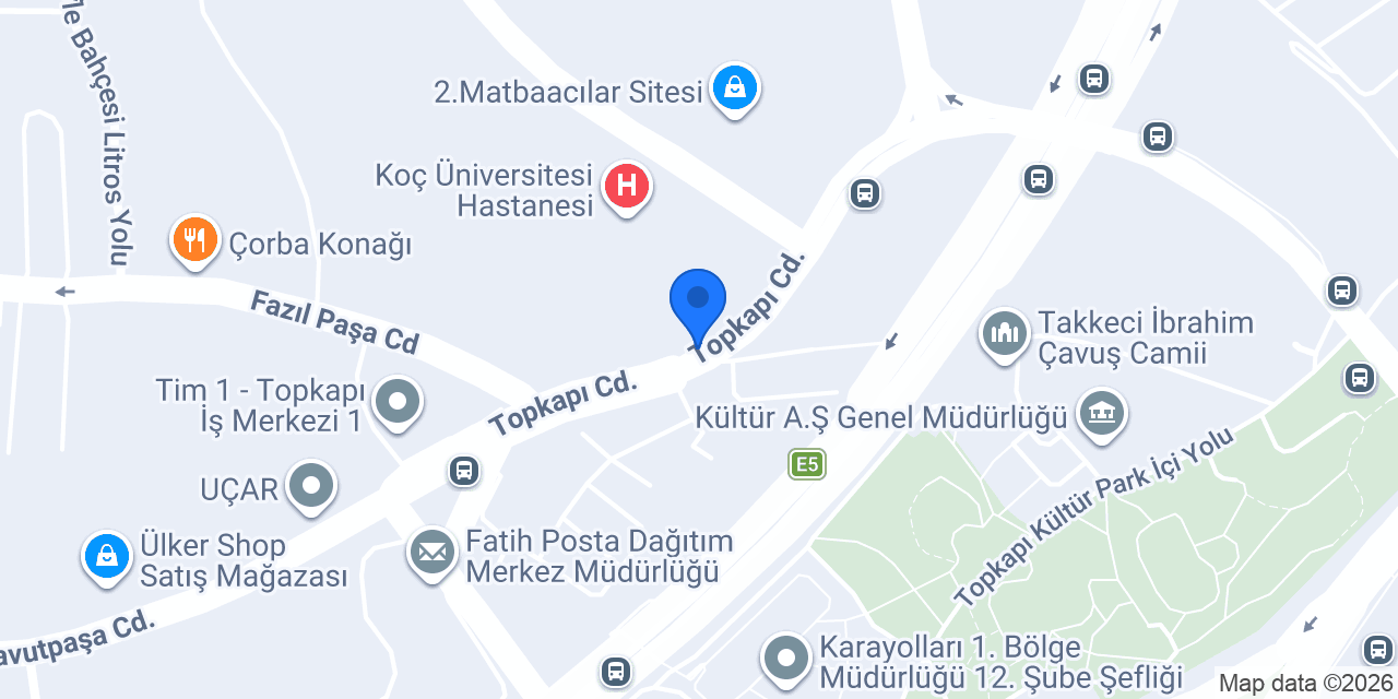 Doç. Dr. Çağlar Yılgör konumu
