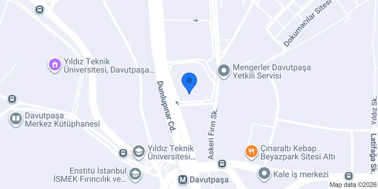 Akça Mutfak konumu