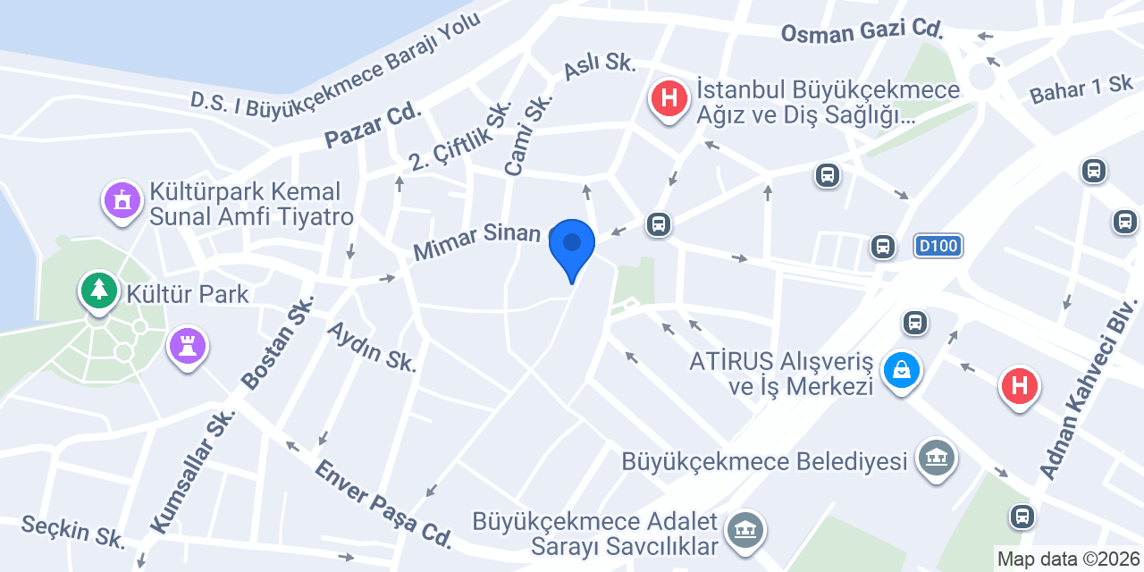 Akçaburgaz konumu
