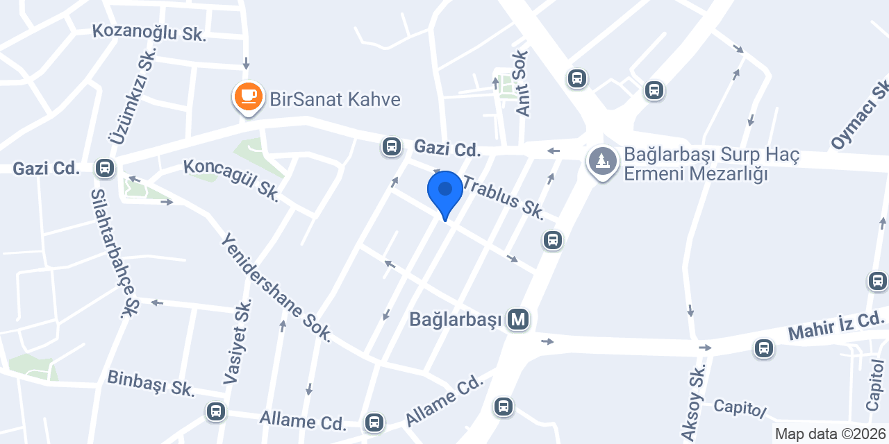 Çengelli İğne Dikimevi (Çİ) konumu