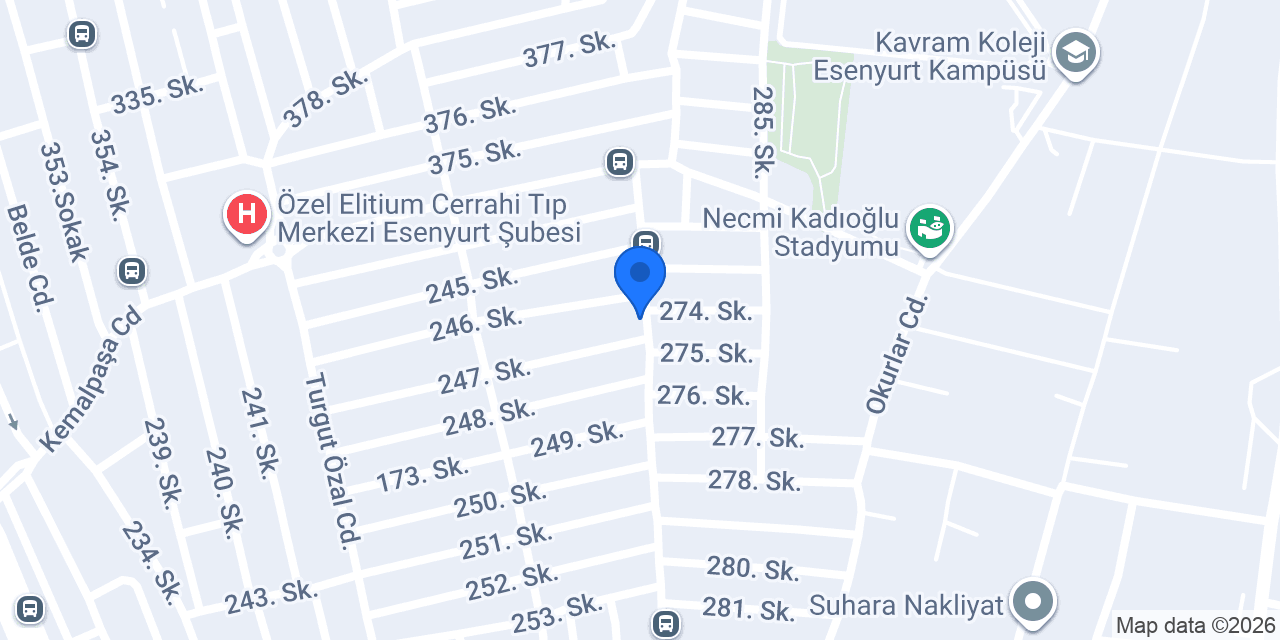 Tadım gaziantep konumu