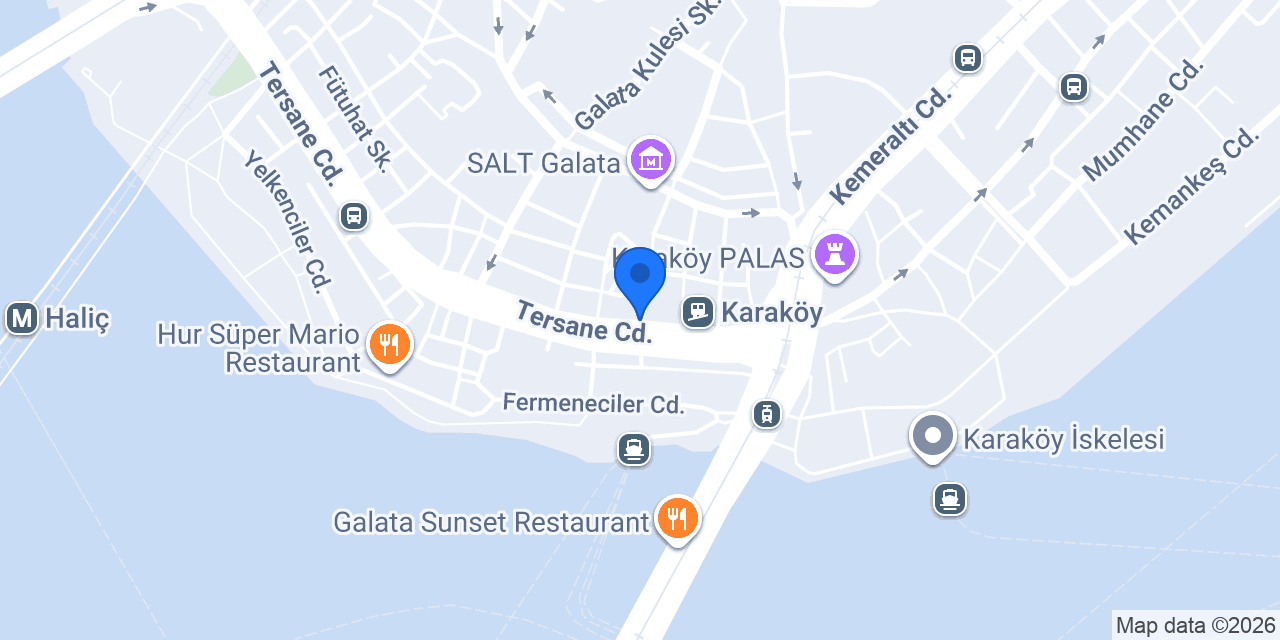 Derya Makina Sanayi Tic. Ltd. Şti. konumu