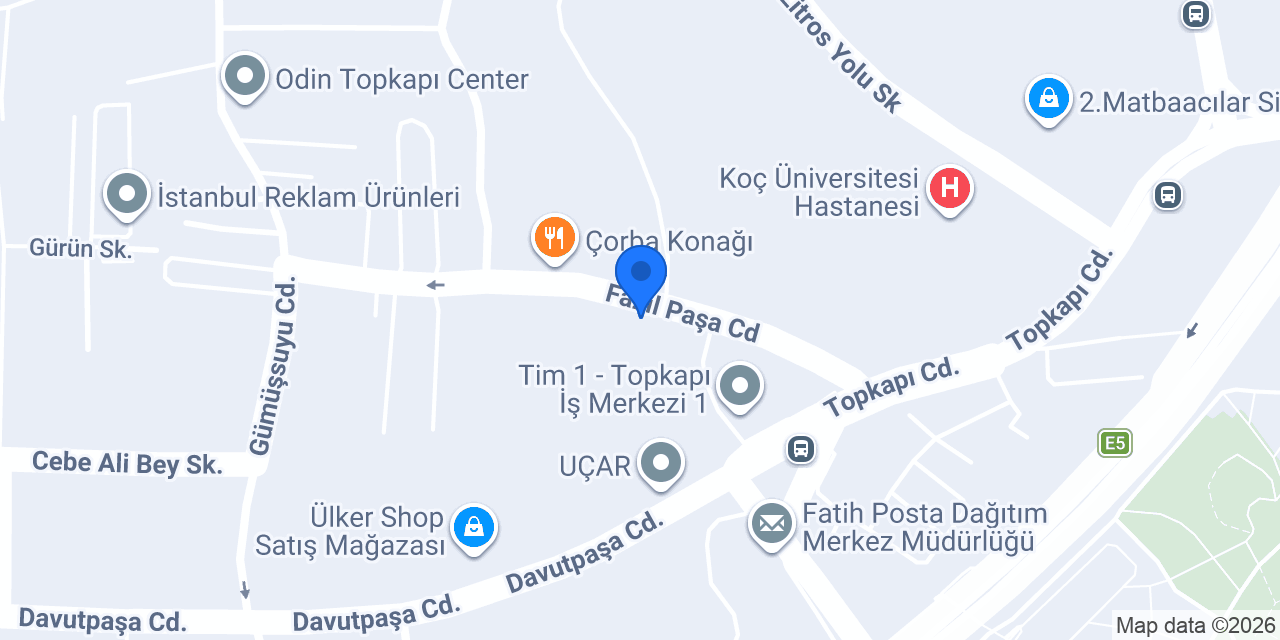 DEMİR HIRDAVAT & GAP KOMPRESÖR TOPKAPI konumu