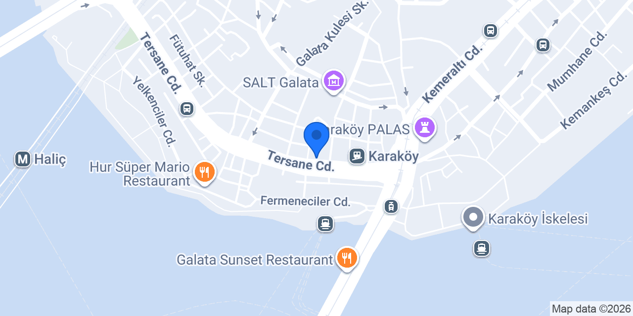 Akpınar Civata Karaköy Şubesi konumu