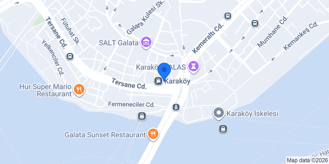Books & Coffee Karaköy konumu