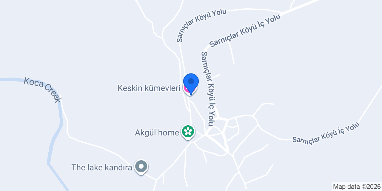 Keskin kümevleri konumu