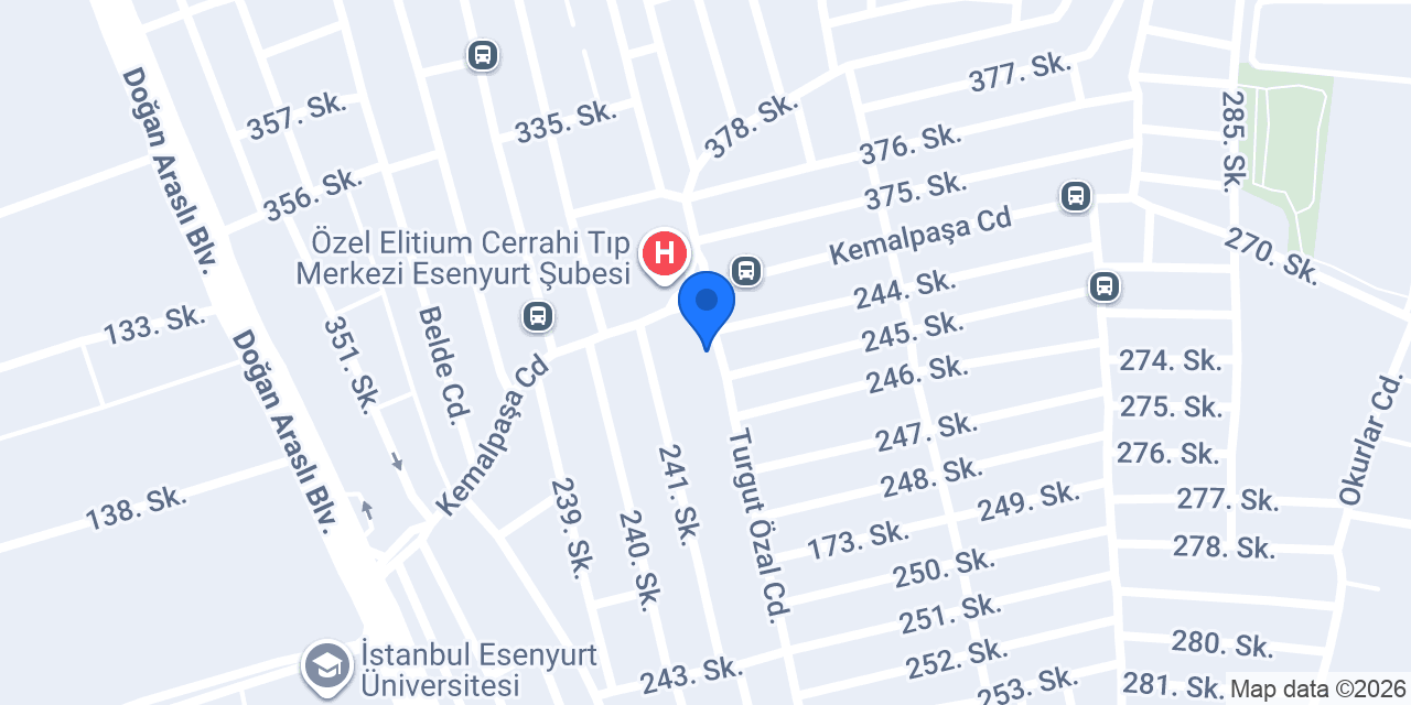 Esen Park AVM konumu