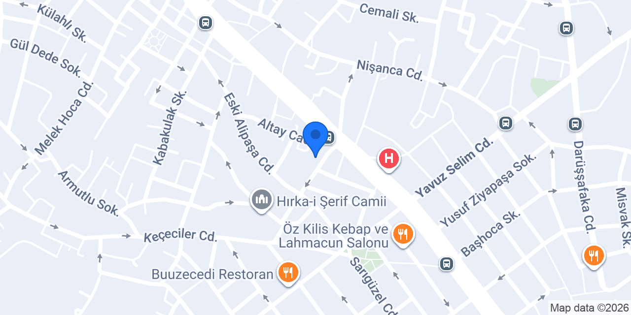 Hülya Baş Kuaför Salonu konumu