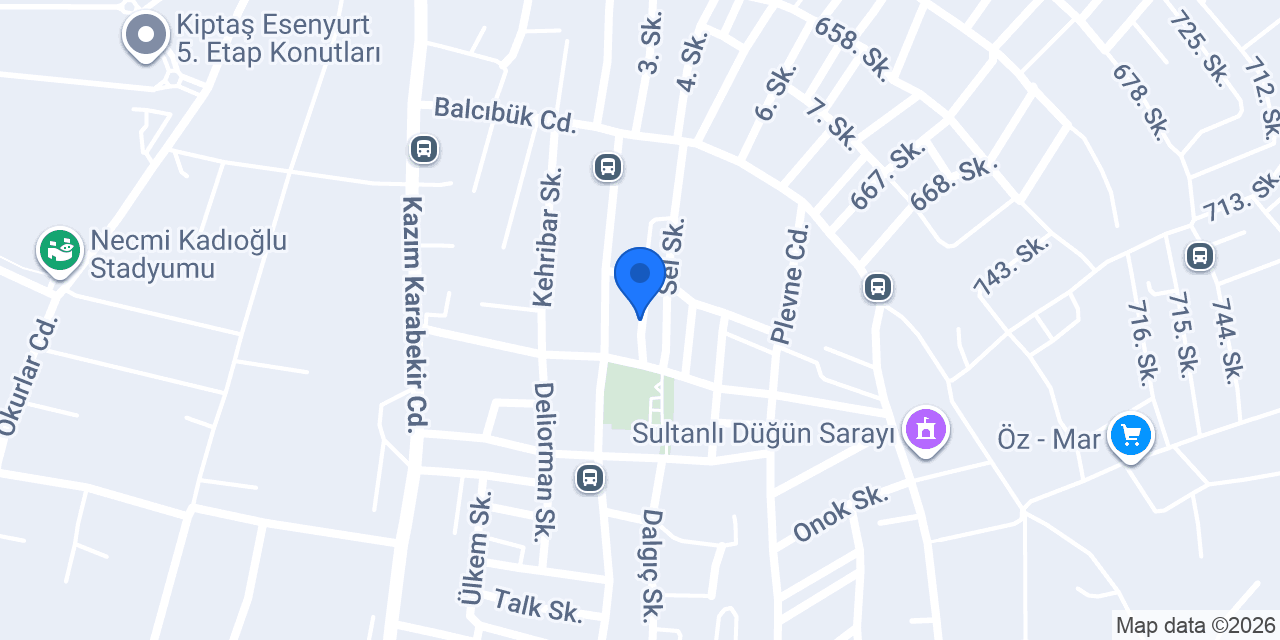 GÖNÜLTAŞ TEKSTİL konumu
