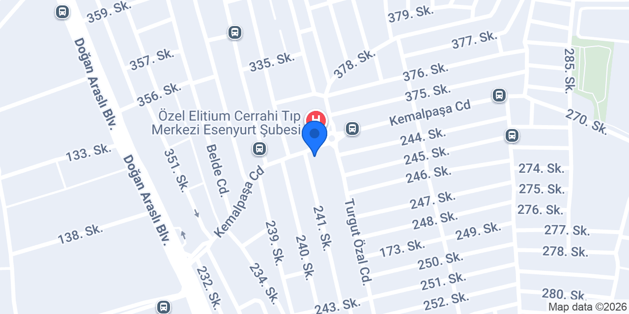 Aksomun Esenyurt konumu