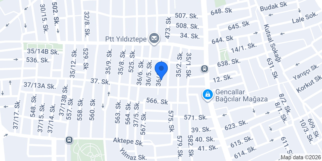ADEK Dekorasyon Tasarım konumu