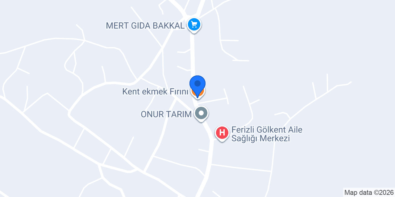 Kent ekmek Fırını konumu