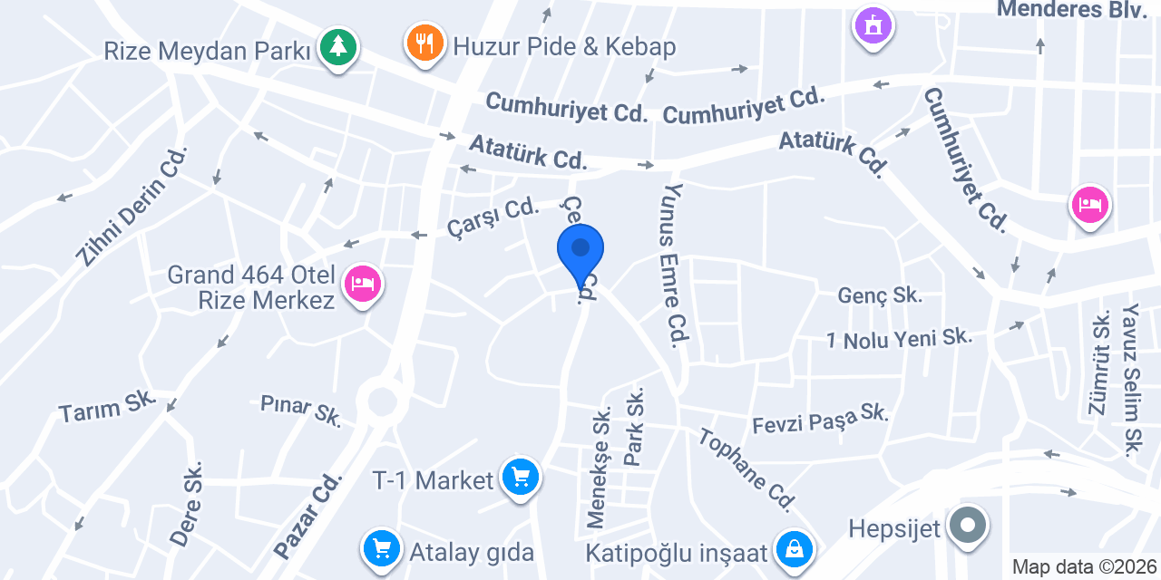 PapŞef Catering konumu