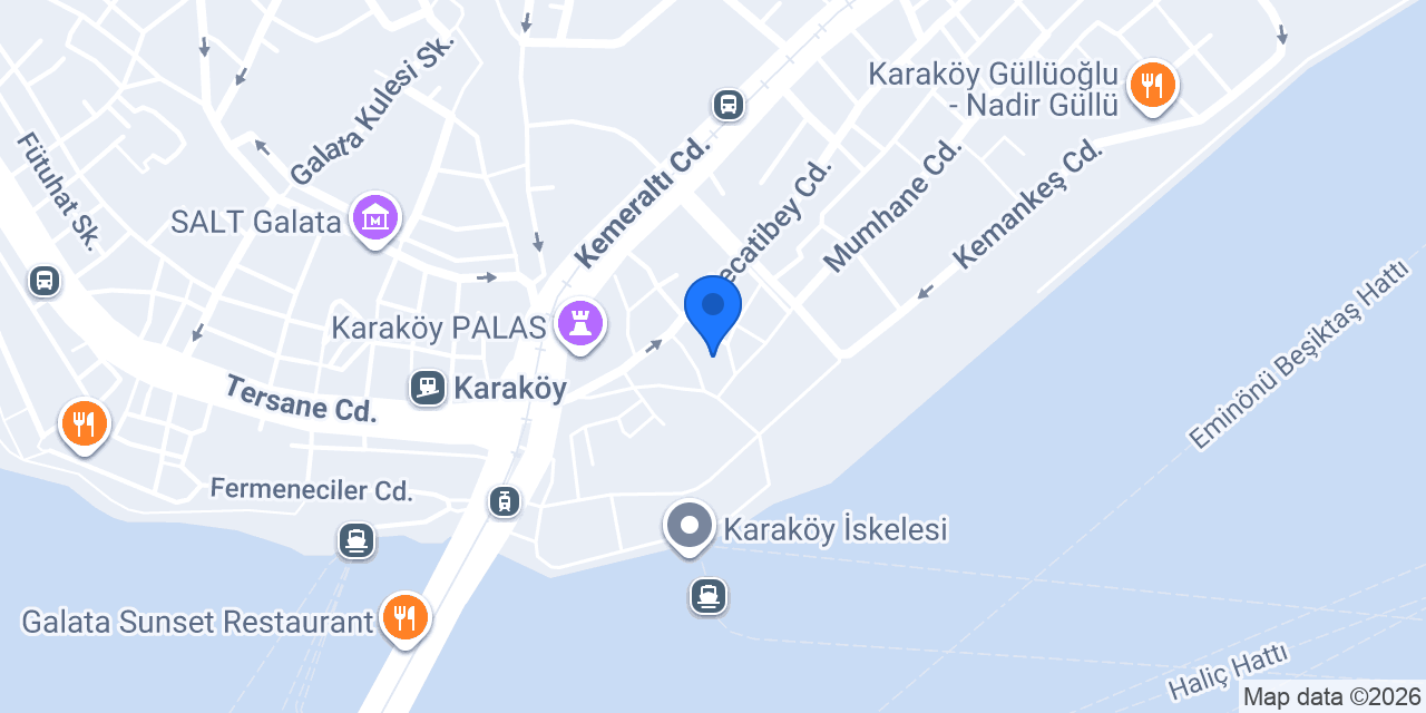HR italy Karaköy konumu
