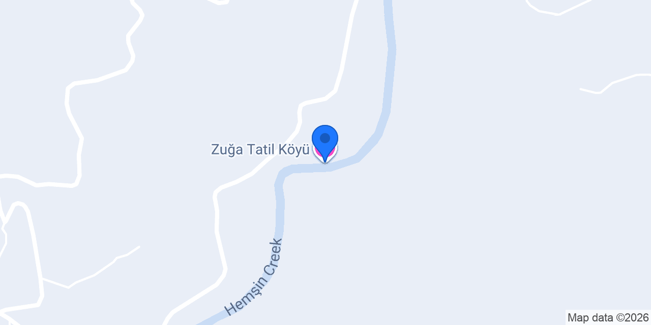 Zuğa Tatil Köyü konumu
