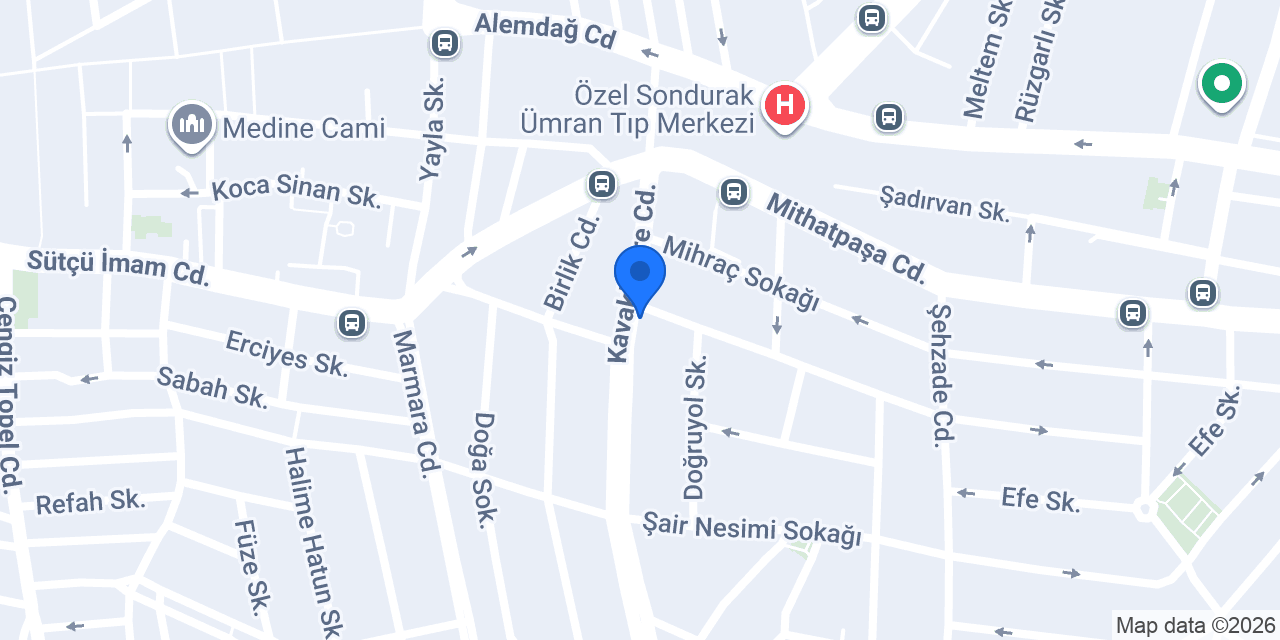 ÜMRANİYE ÇİLİNGİR 7/24 ÜNAL ÇİLİNGİR EVİ konumu