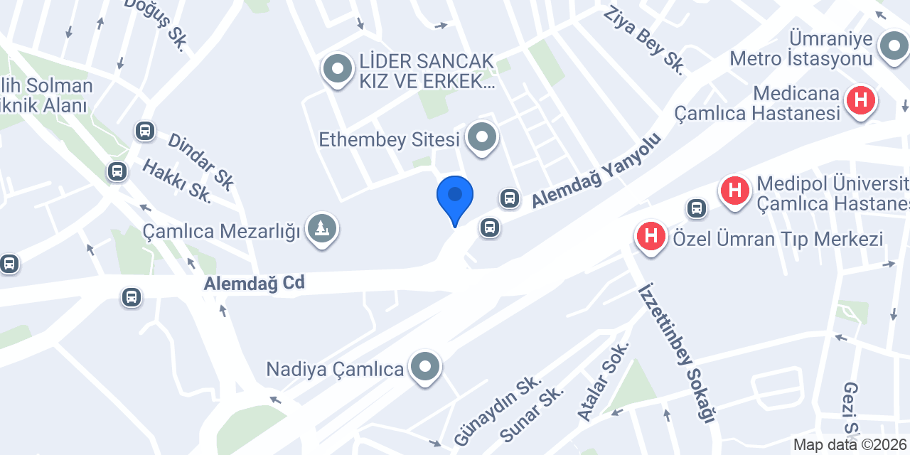 Aydınlatma Merkezi konumu