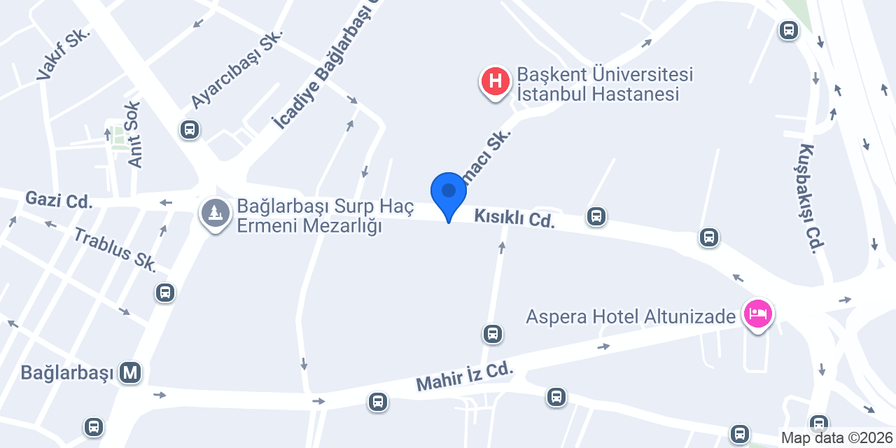 Emlak Katılım Altunizade Şubesi konumu