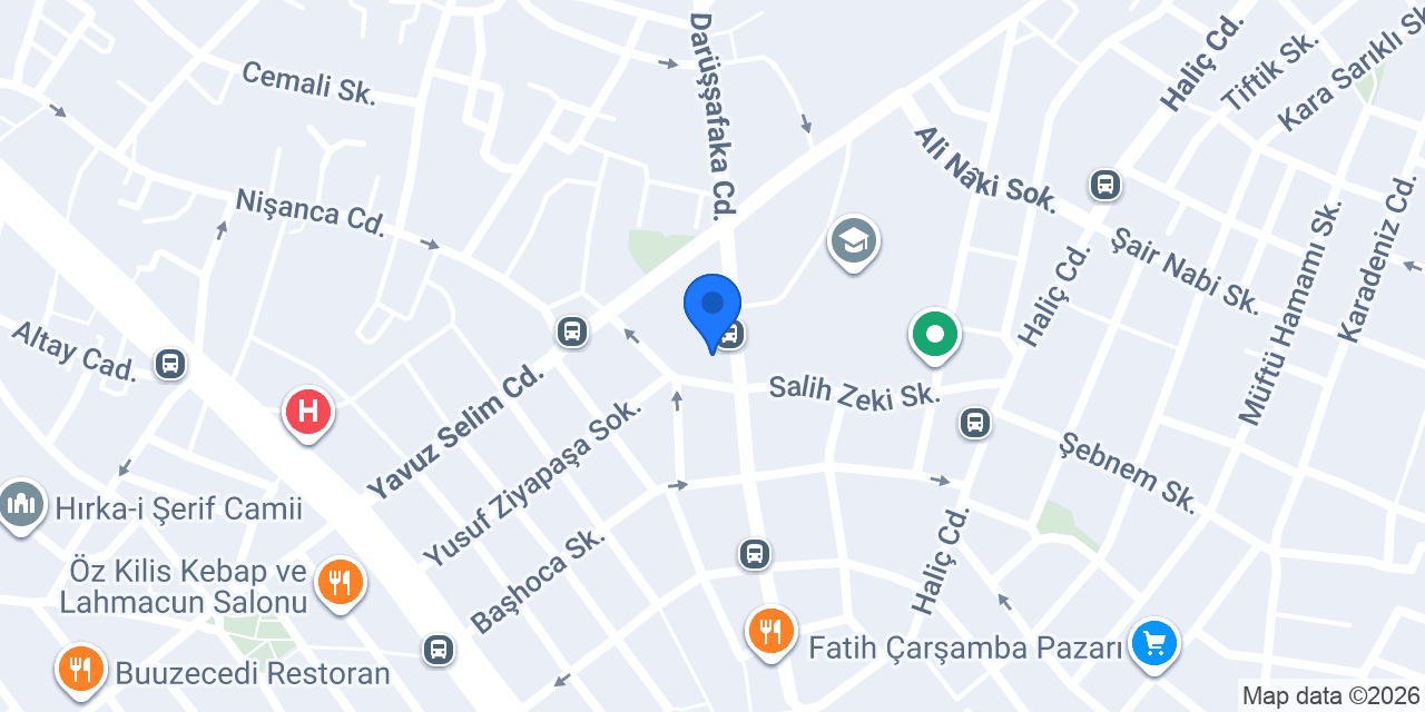 Nurcevher Dondurma Fatih konumu