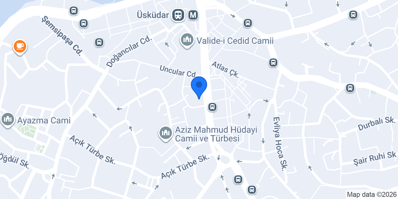 TEB Üsküdar Şubesi konumu