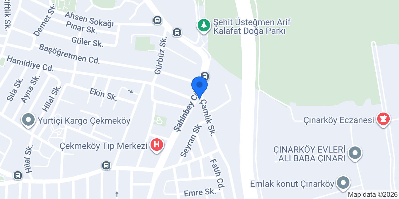 Evyap İnşaat konumu