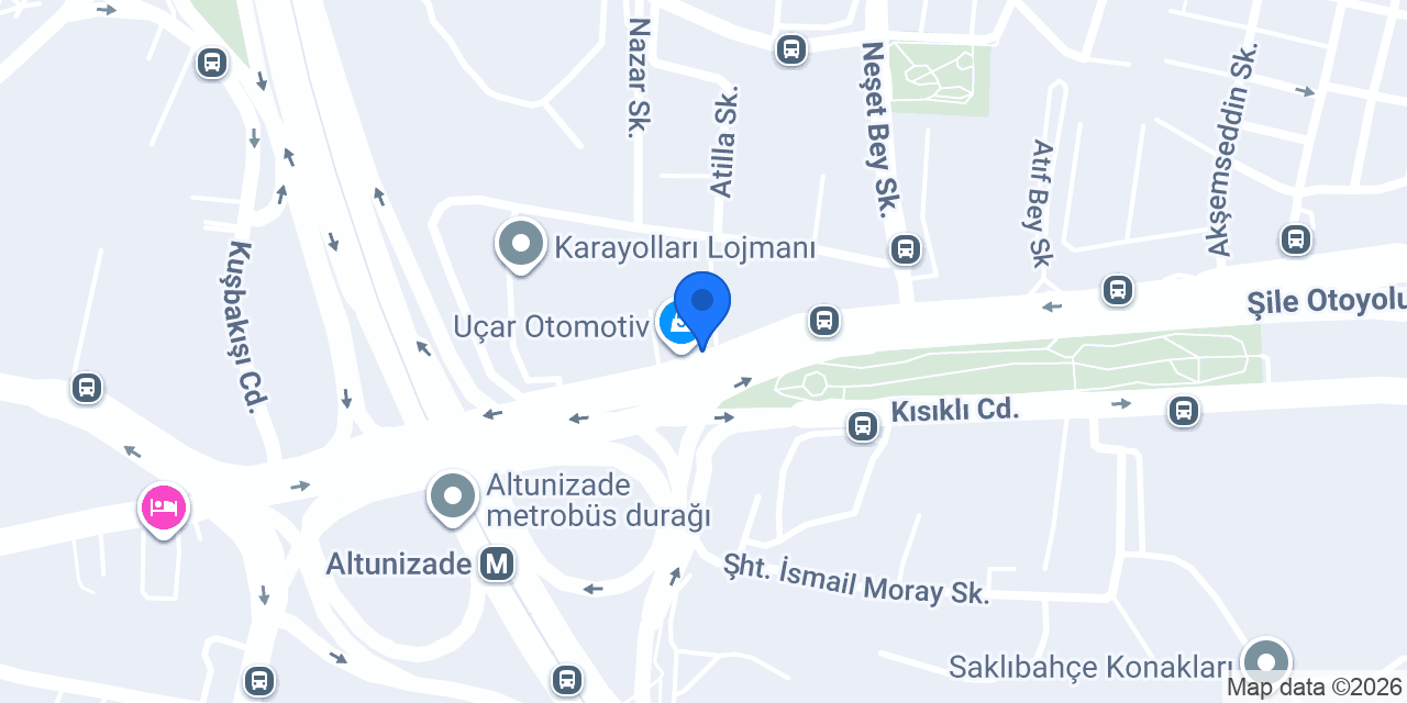 Uçar Motor konumu
