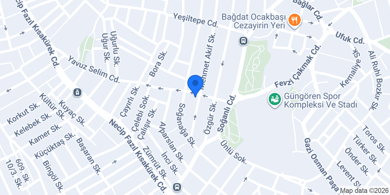 Şengül Mobilya konumu