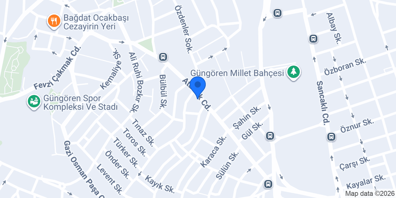 Güngören Stor Perde Yıkama konumu