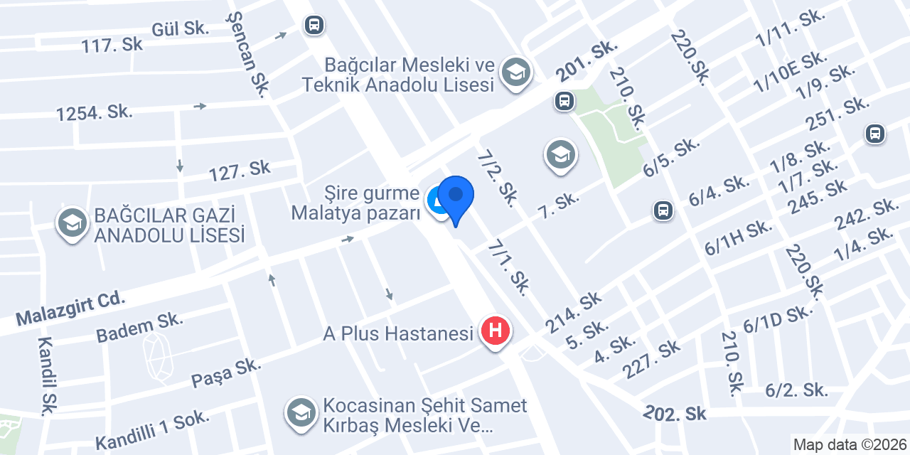 Vodafone Cep Merkezi konumu