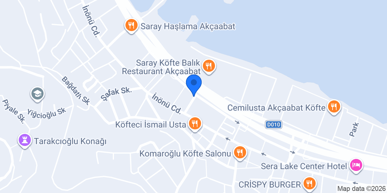 ÖNCÜ DÖNER AKÇAABAT konumu