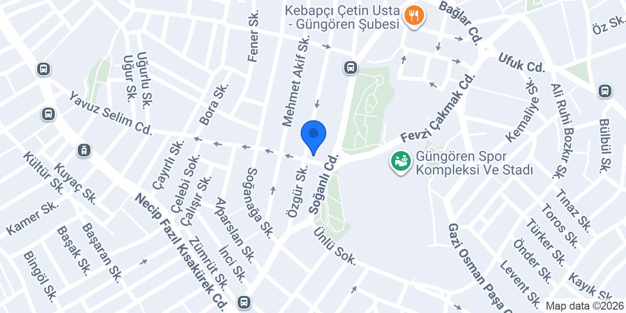 Albranda Tente konumu