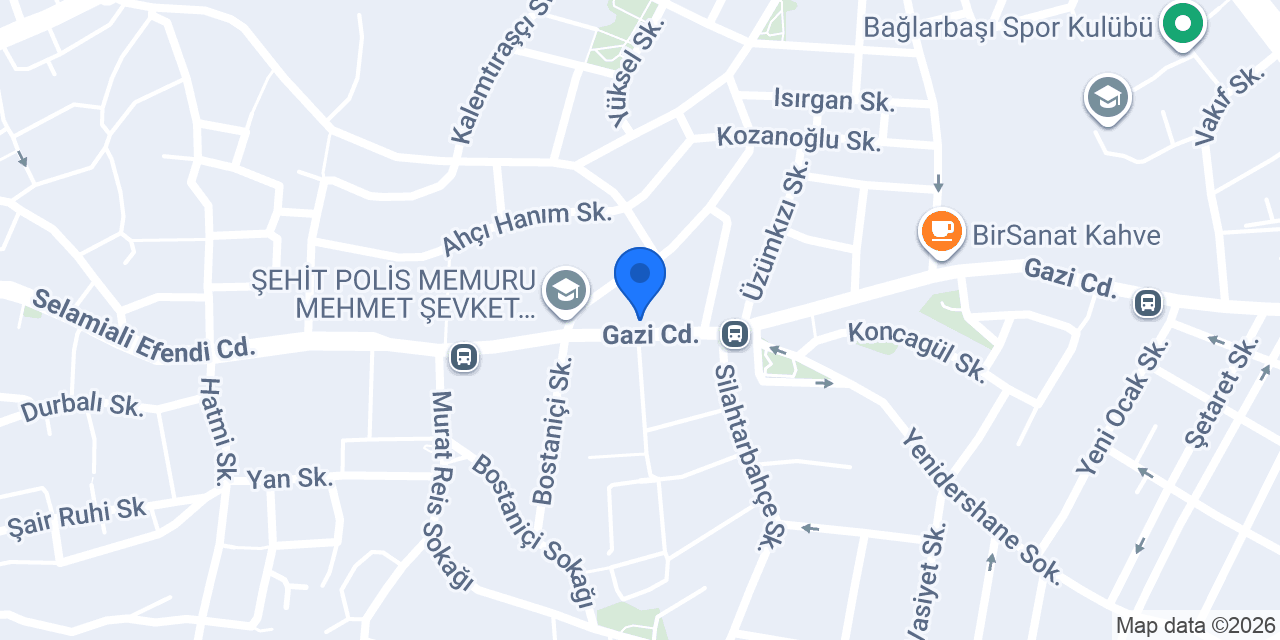 Üsküdar Çinili Eczanesi konumu