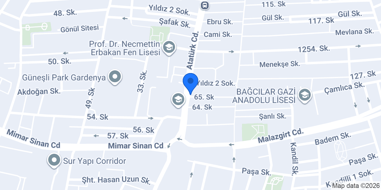 Güneşli İşkembe konumu