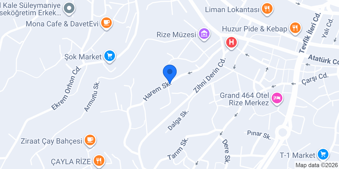 Fötr Cafe Lounge Rize konumu