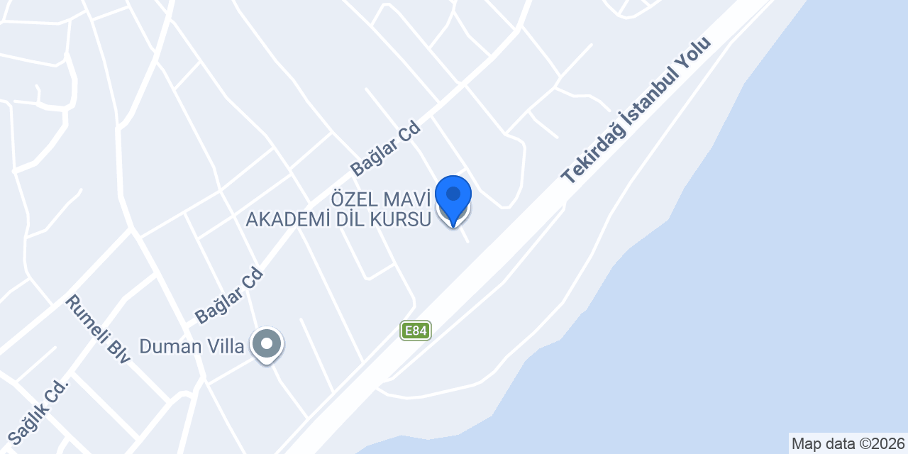 ÖZEL MAVİ AKADEMİ DİL KURSU konumu