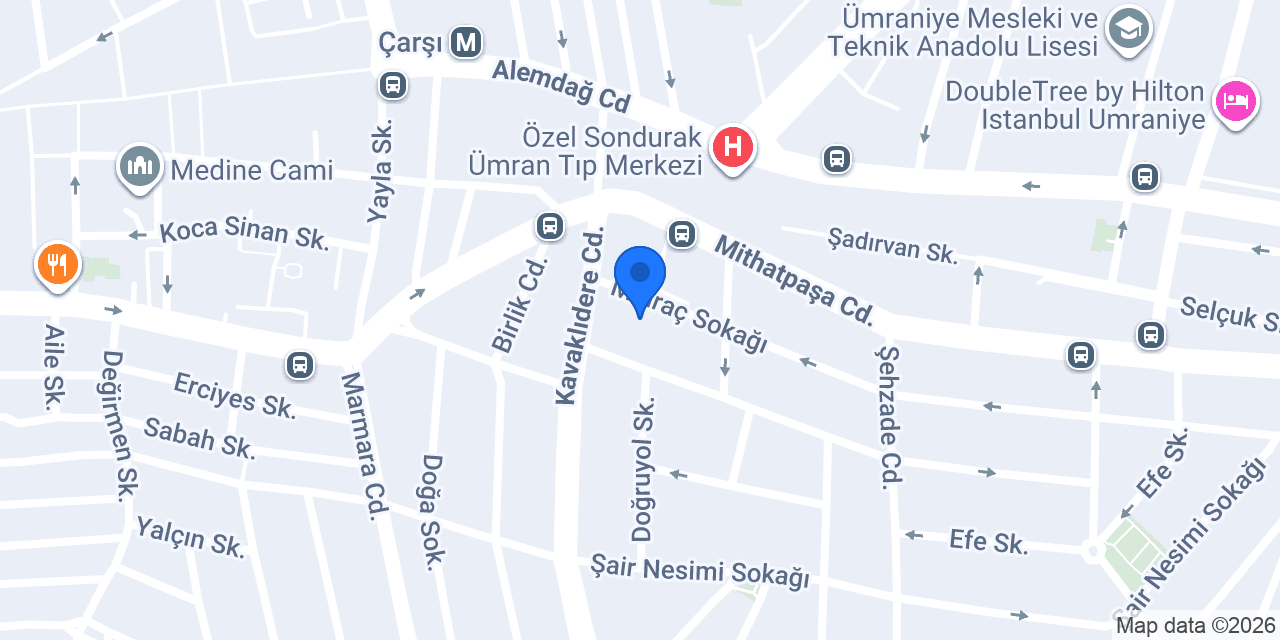 Genç Kitap Ümraniye konumu