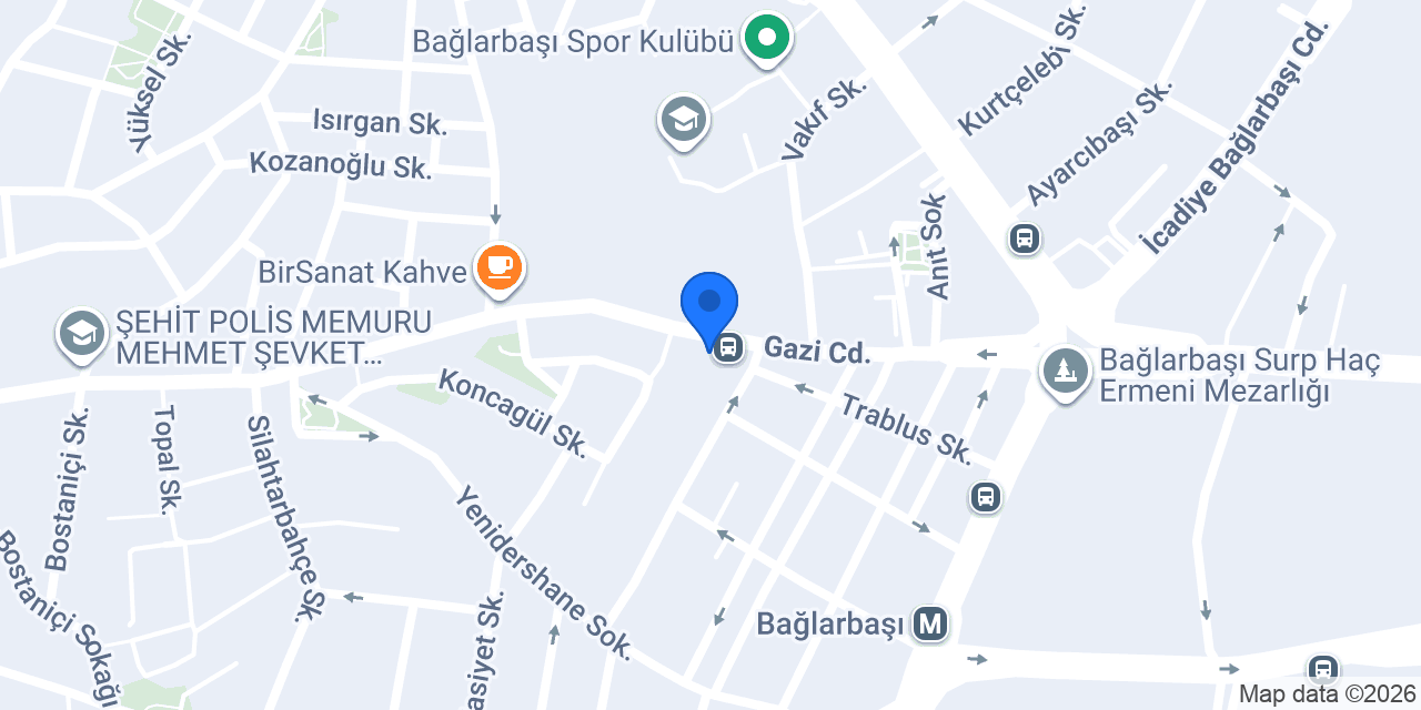 Üsküdar Dişçi konumu