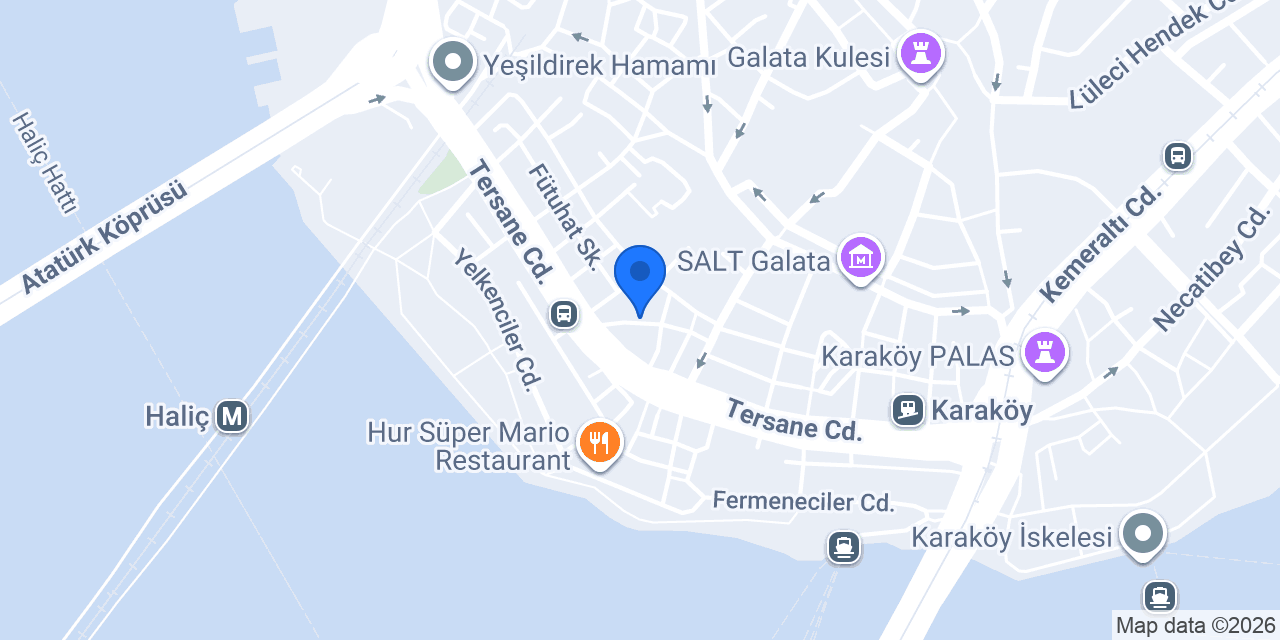 Aras Kargo Galata Şubesi konumu