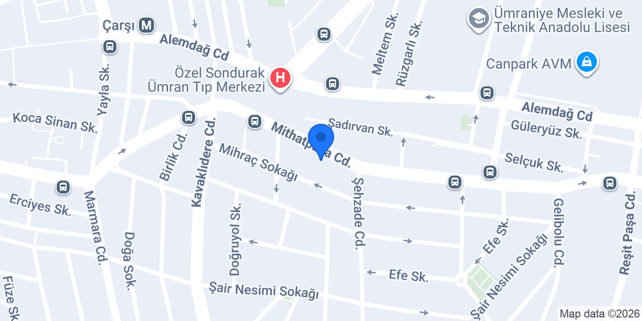 Erdoğanlar Yapı Malzemeleri konumu