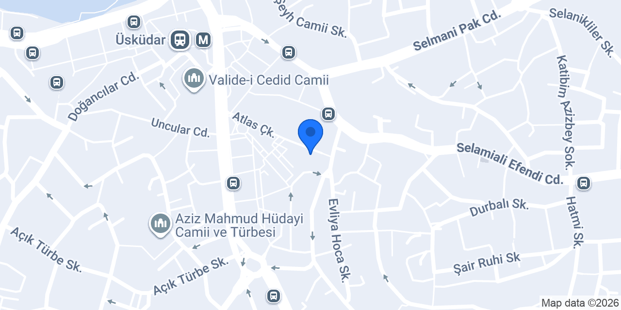 Pizza Amore Üsküdar konumu