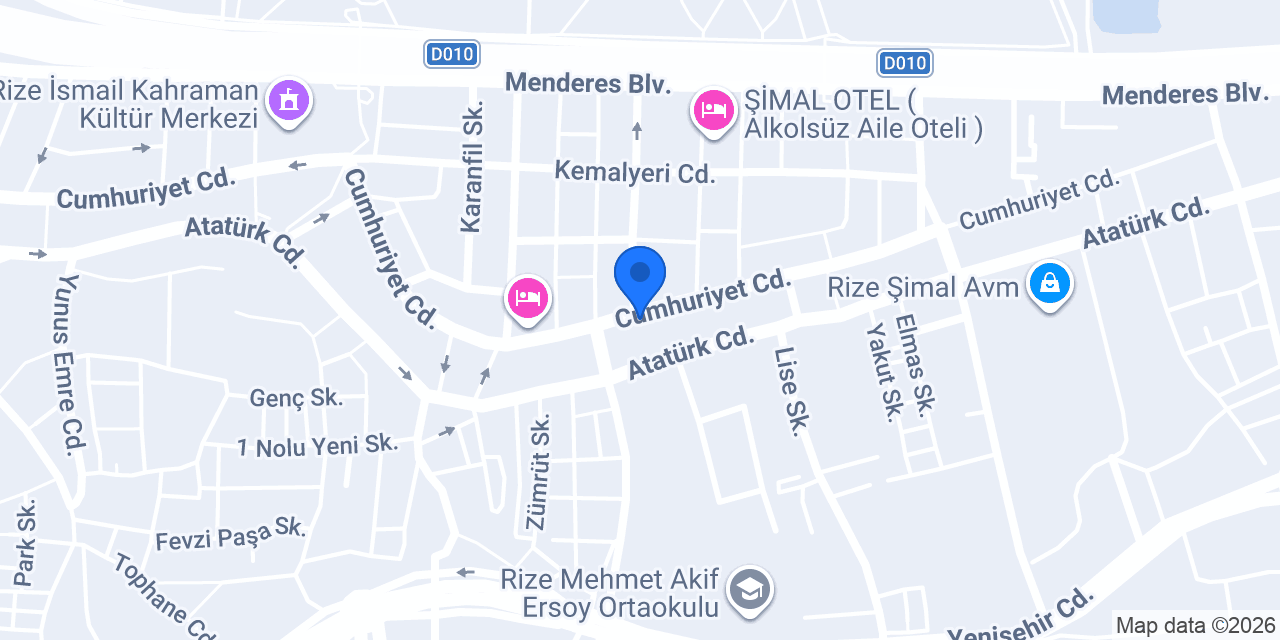 Sultan Perde & Dekorasyon konumu