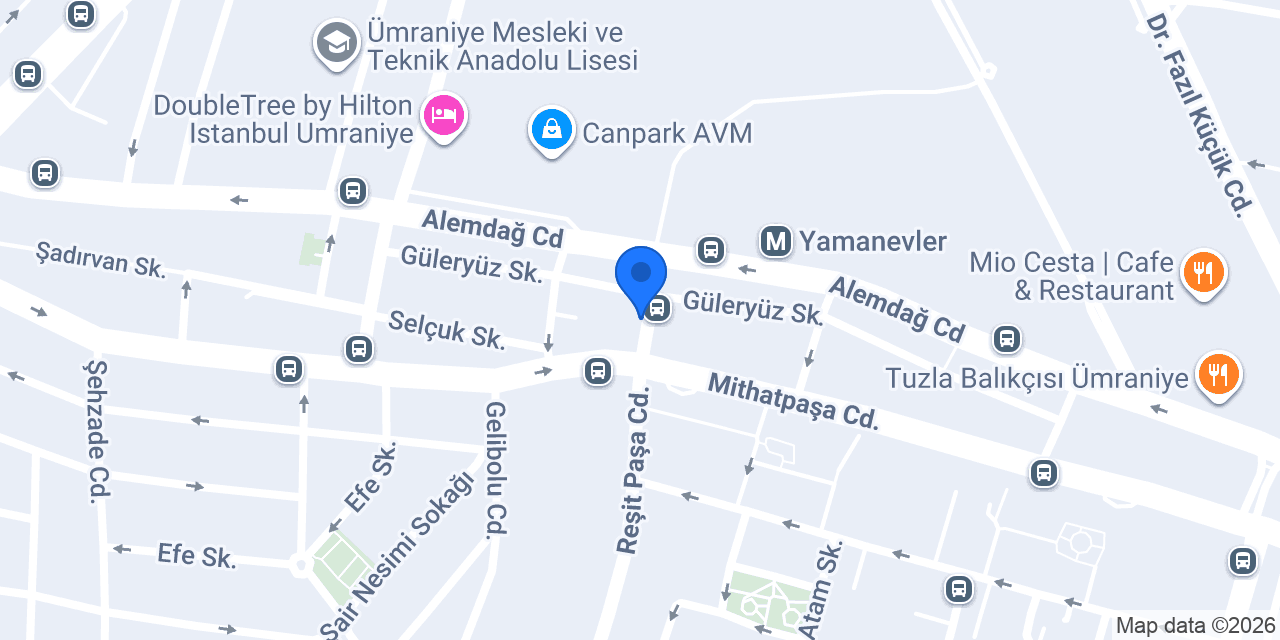 Diş Hekimi Ali AKDAĞ konumu