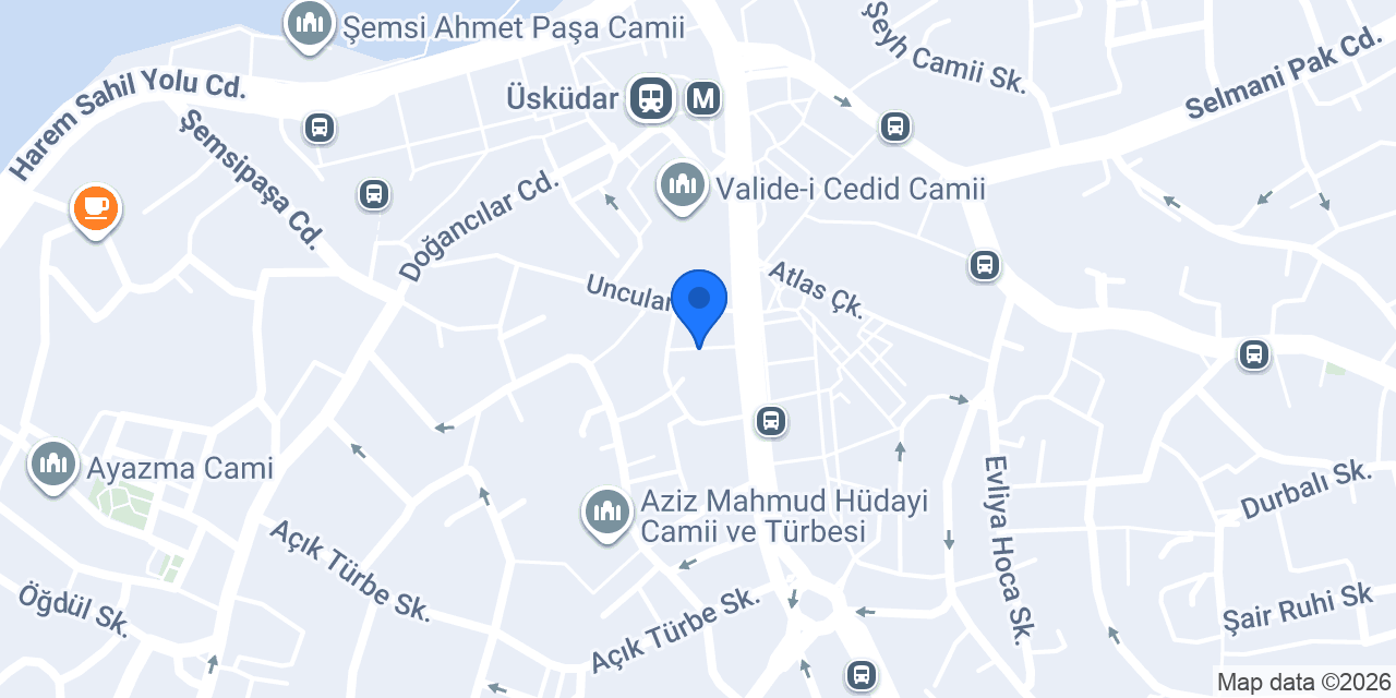 Sinan Erkek Kuaförü konumu
