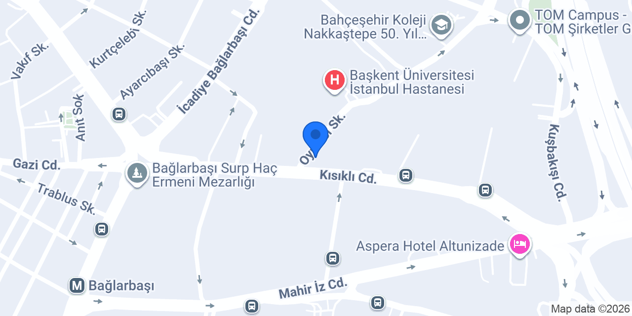Doç. Dr. Serpil AKAR konumu