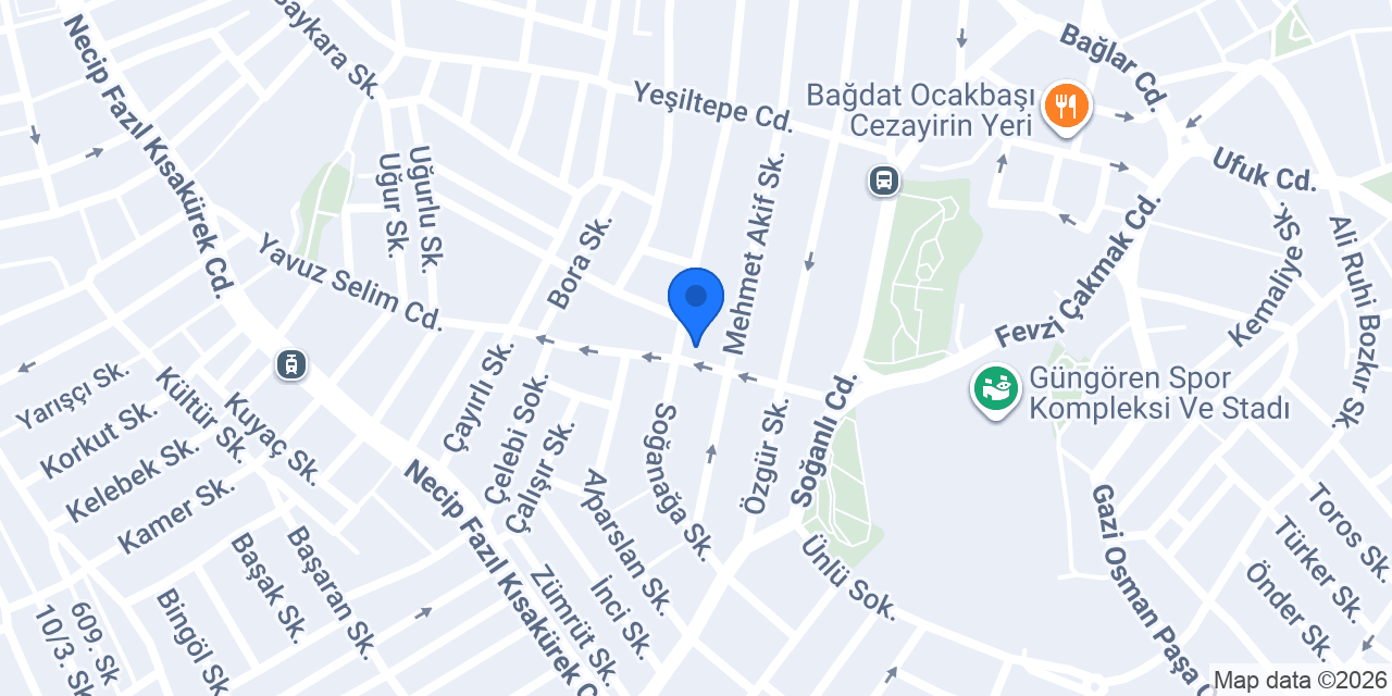 Bay Bayan Terzi konumu