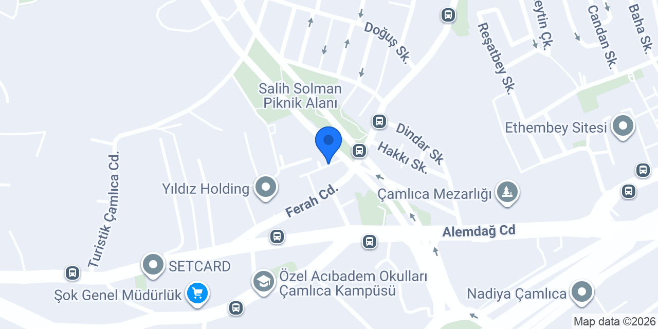 Asım Ülker Camii konumu