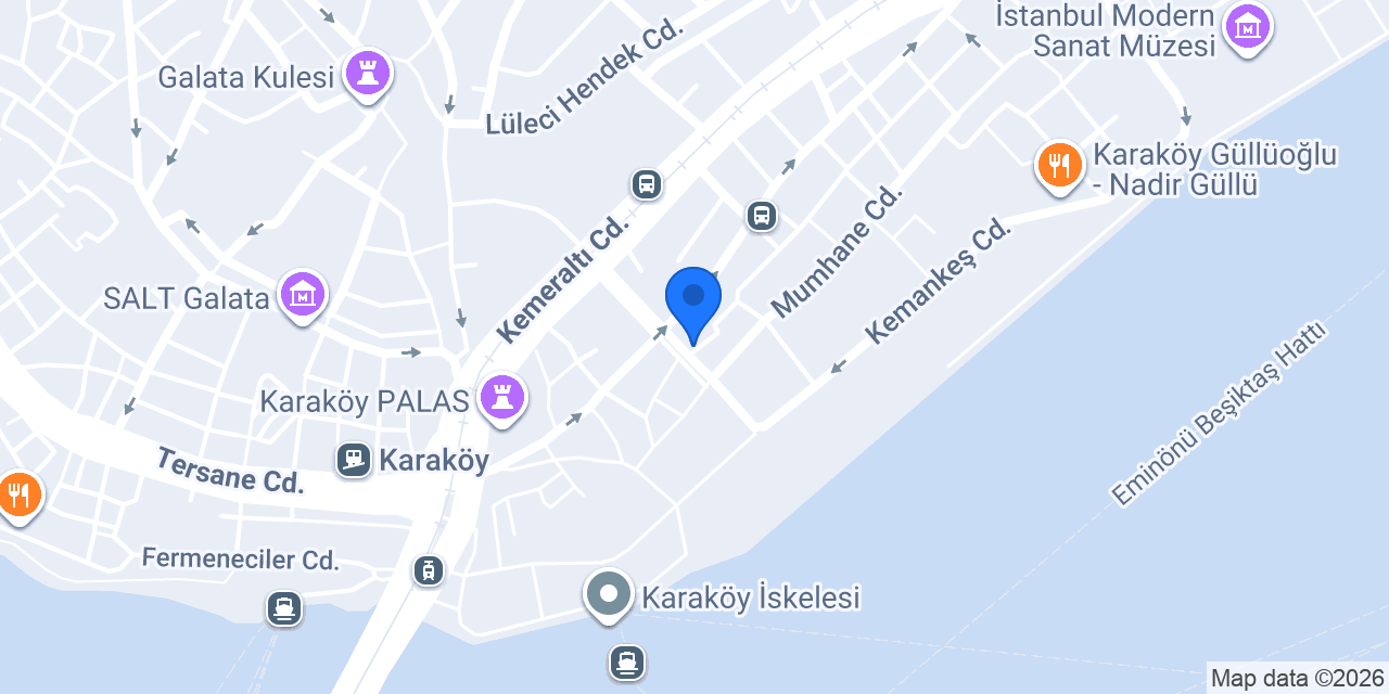Sokak Karaköy Restaurant & Bar konumu