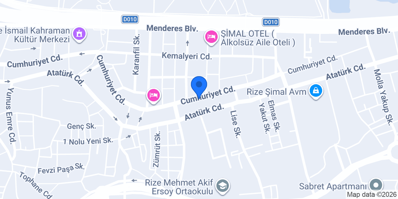 Merdane Unlu Mamulleri konumu