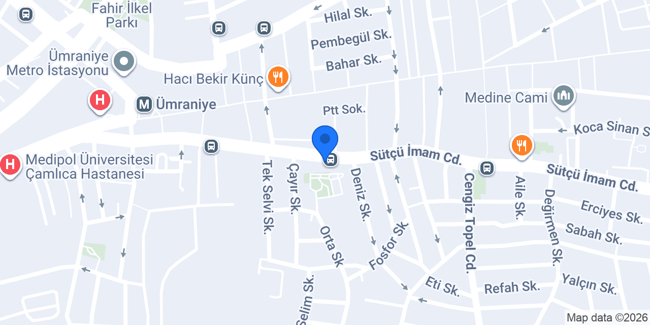 İkbal Optik konumu